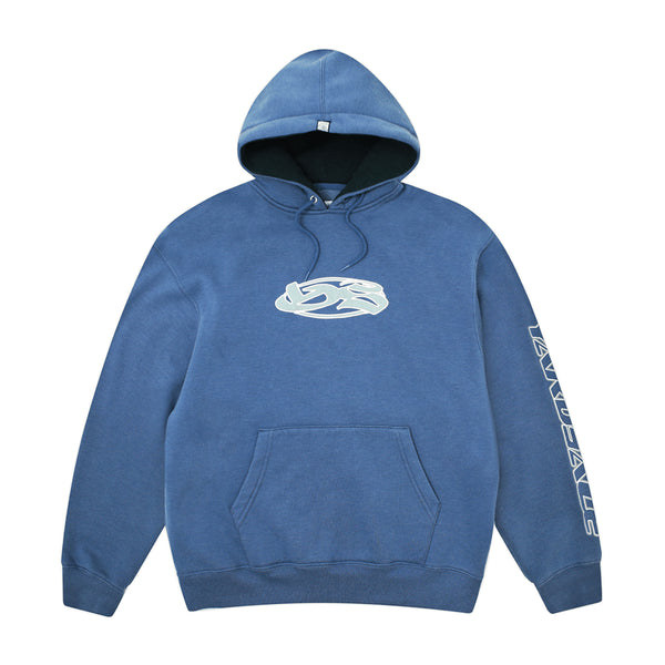 Yardsale Ys 3M Hood Sweat A Capuche - Washed Blue - Streetart.fr
